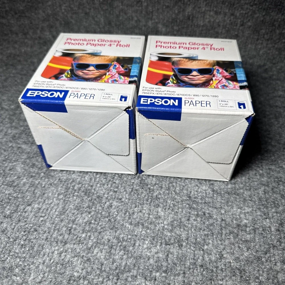 Epson S041302 Premium Glossy Photo Paper‎ 2 Rolls 4